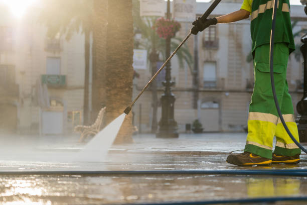 Post-Construction Pressure Washing in Eden, TX